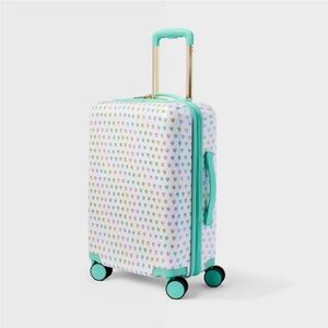Roller Rabbit X target disco hearts roller bag